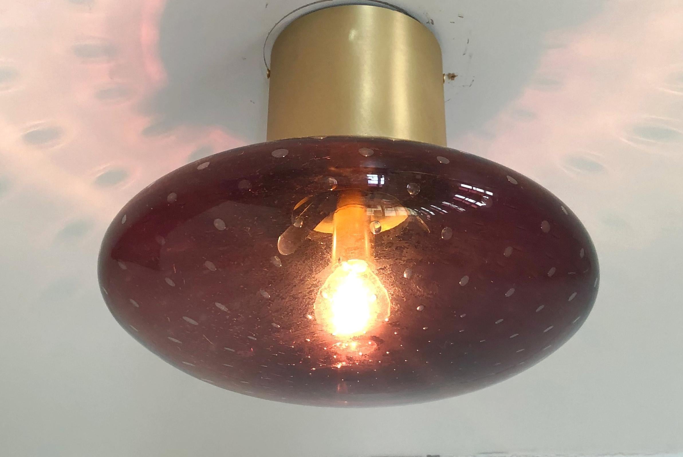 Mid-Century Modern UNO SHADE Sconce / Flush Mount by Fabio Ltd For Sale