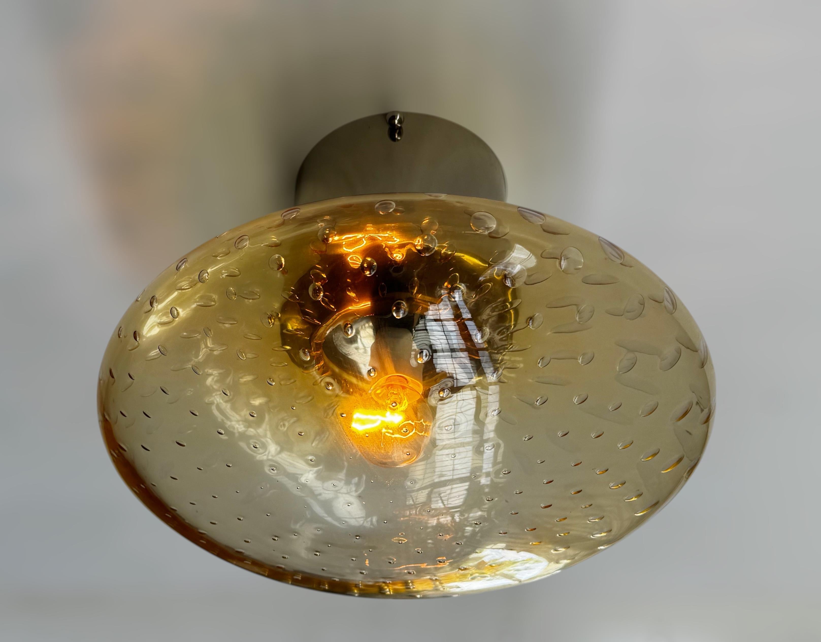 Mid-Century Modern UNO SHADE Sconce / Flush Mount by Fabio Ltd For Sale