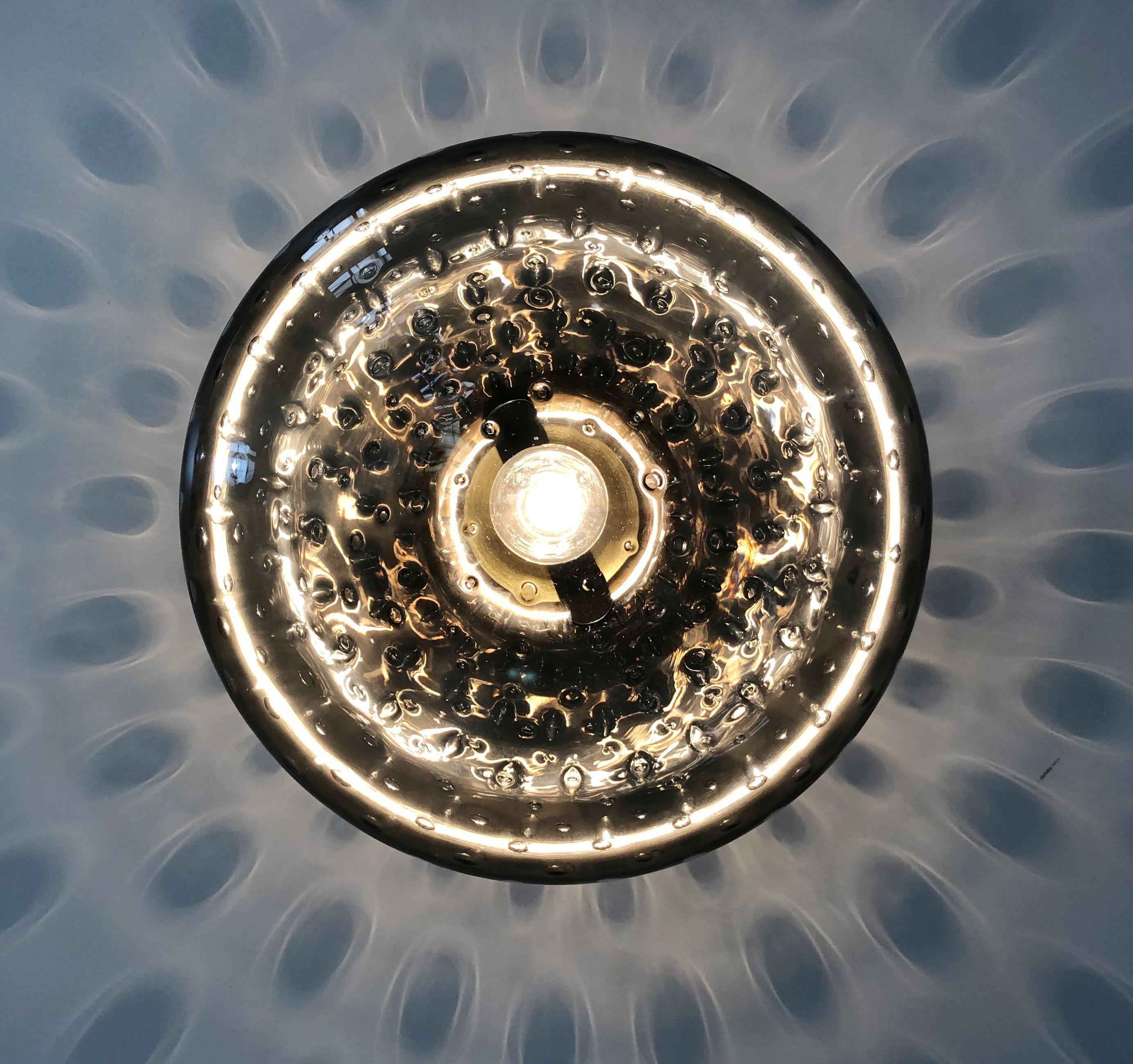 Italian UNO SHADE Sconce / Flush Mount by Fabio Ltd For Sale
