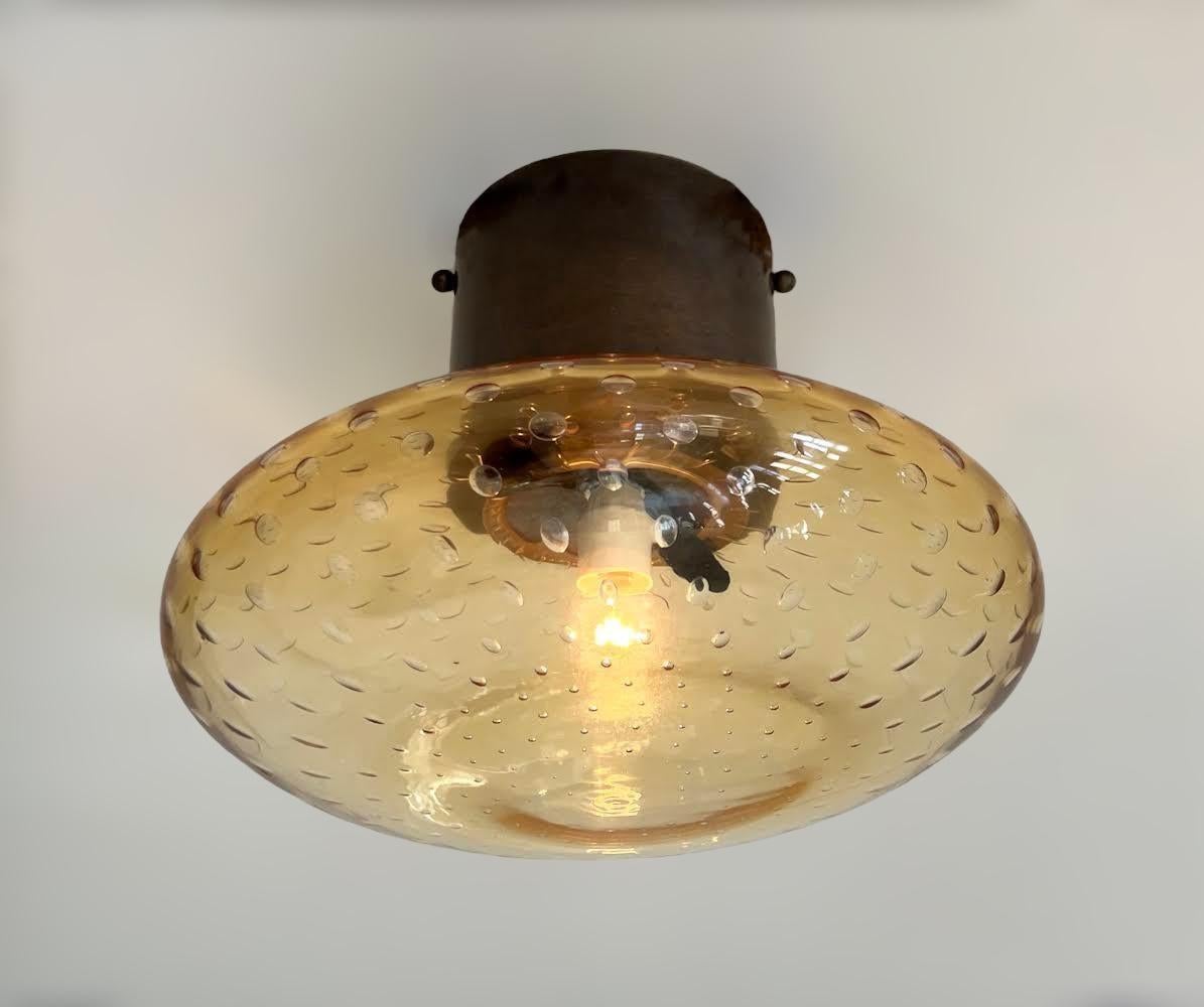Italian UNO SHADE Sconce / Flush Mount by Fabio Ltd For Sale