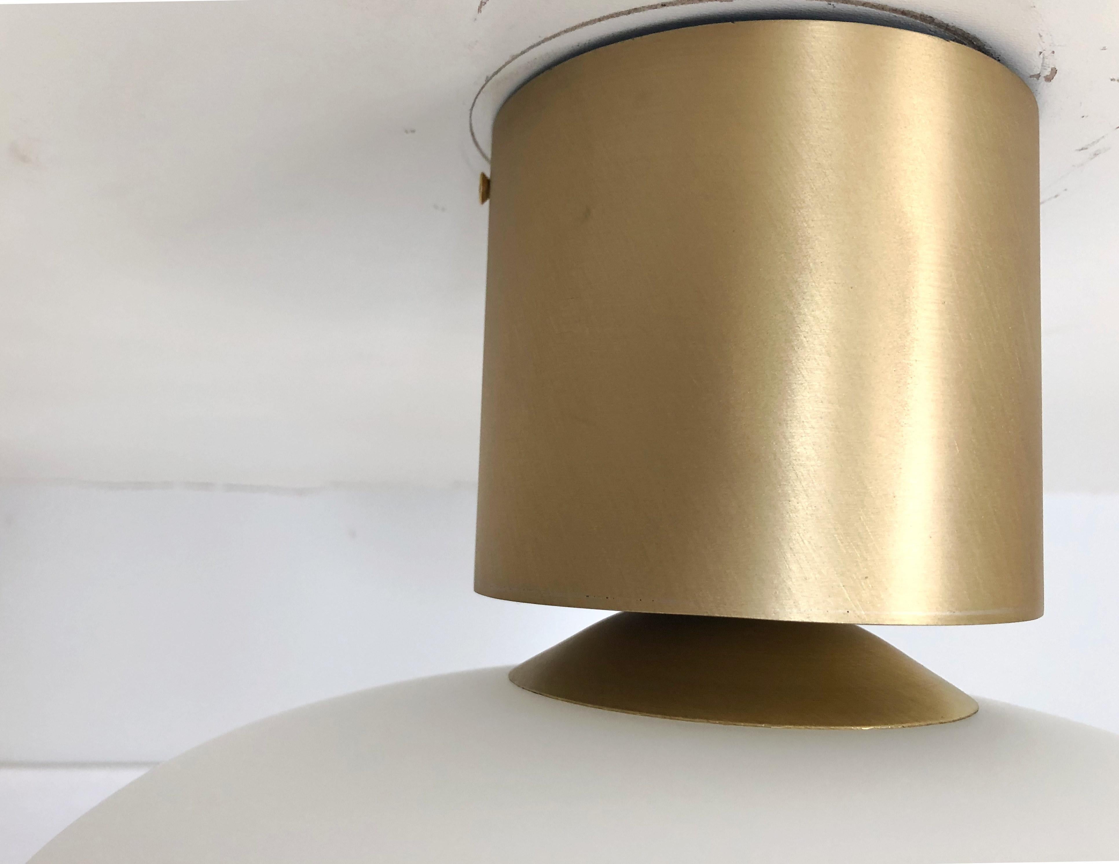 Italian Uno Shade Sconce / Flush Mount by Fabio Ltd For Sale