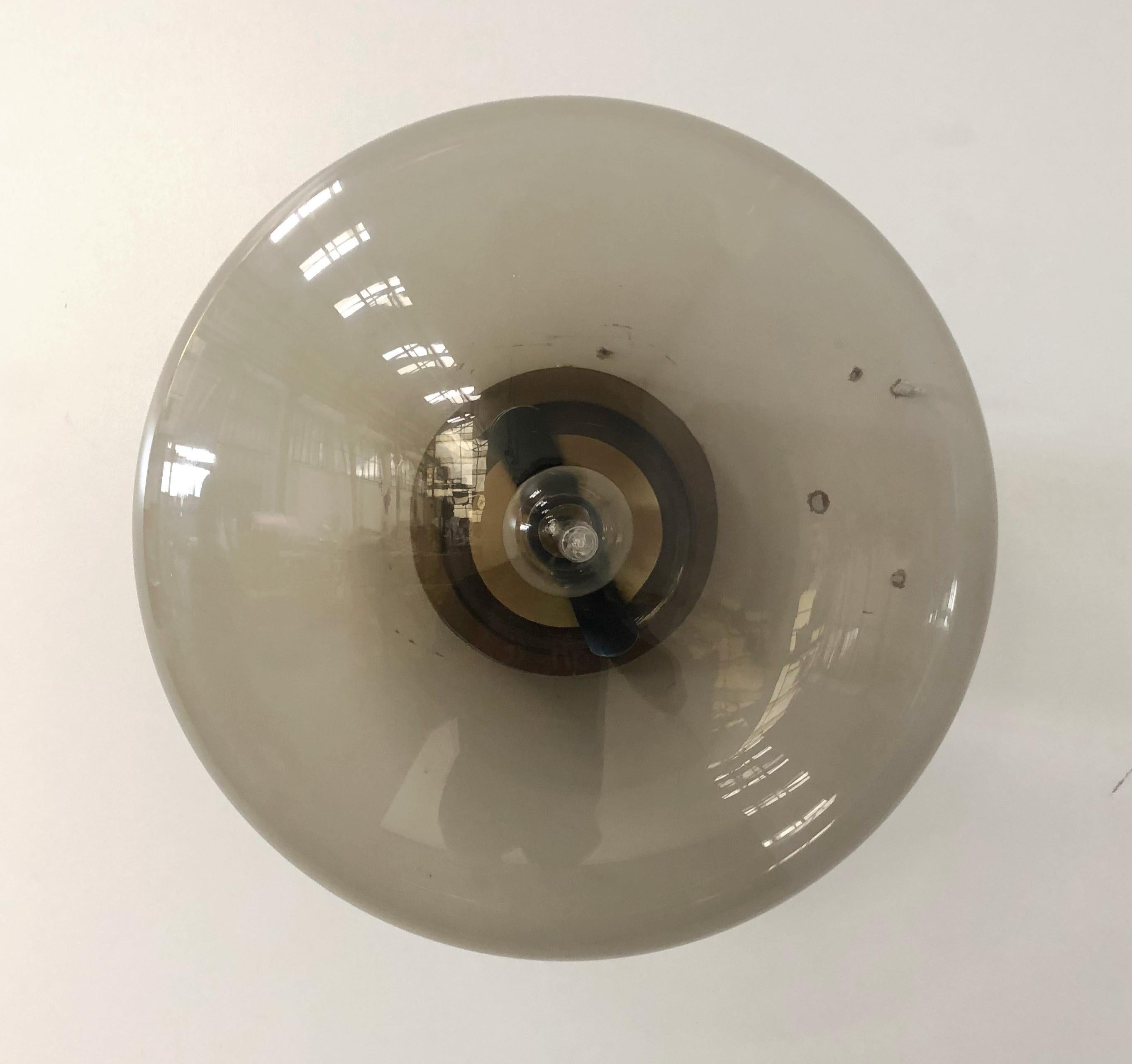 Italian UNO SHADE Sconce / Flush Mount by Fabio Ltd For Sale