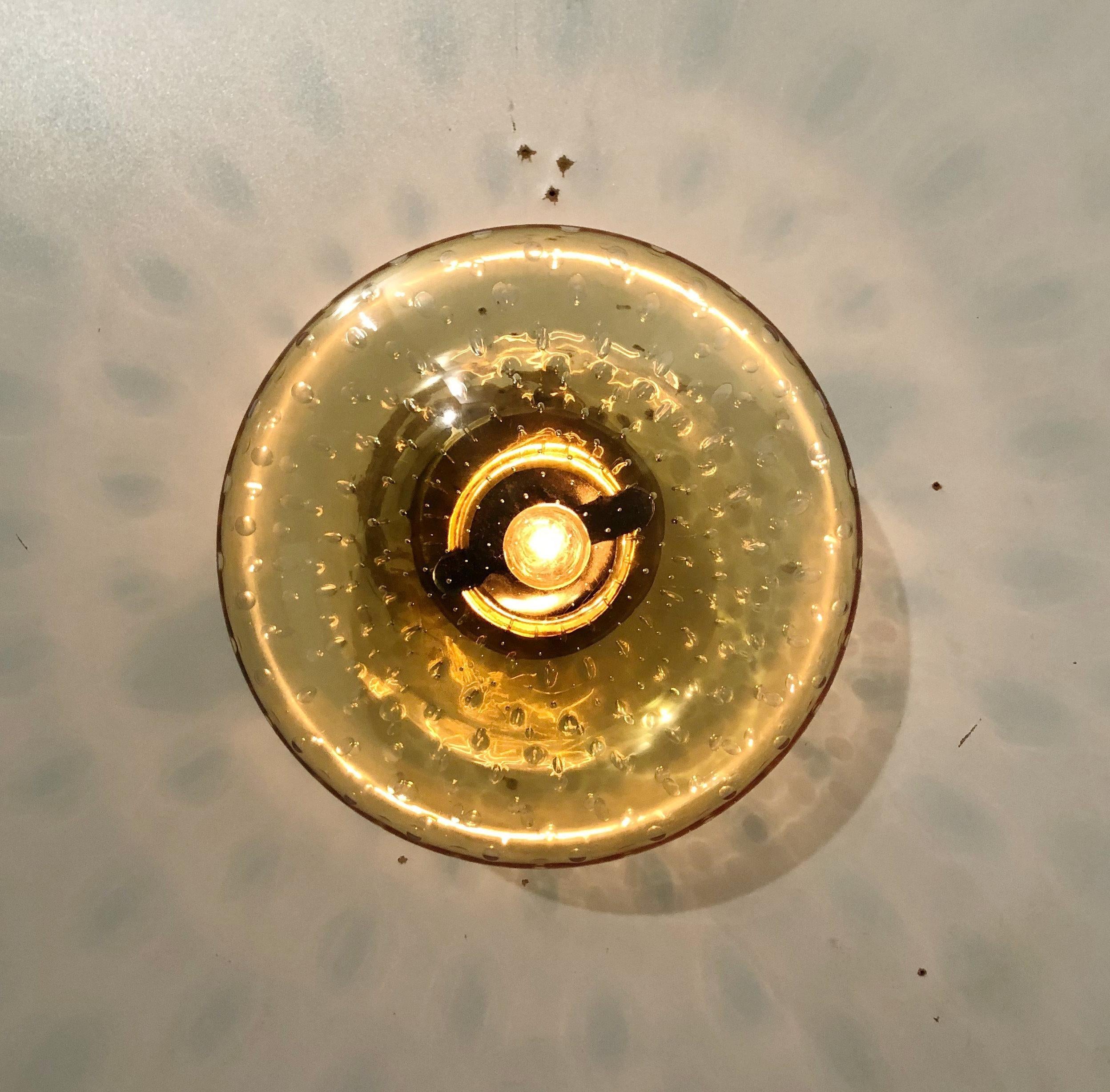 Contemporary UNO SHADE Sconce / Flush Mount by Fabio Ltd For Sale