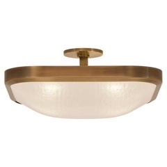 Uno Square Ceiling Light by Gaspare Asaro-Bronze Finish