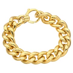Unoaerre Pulsera Cadena Gruesa Oro Amarillo 14k