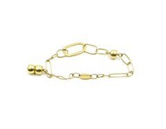UnoAErre 18 Karat Yellow Gold Open Link Bracelet