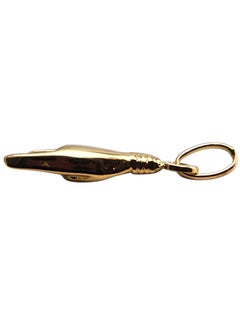 UnoAErre 18 Karat Yellow Gold Small "Rock On" Pendant #25051
