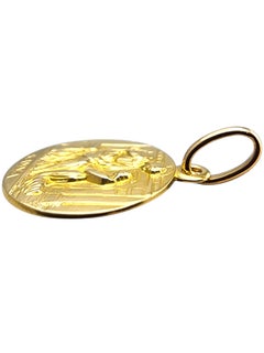 UnoAErre 18 Karat Yellow Gold St. Anna Pendant #24035