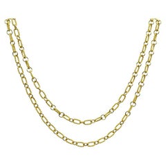 UnoAErre 18k Gold Link Chain Necklace