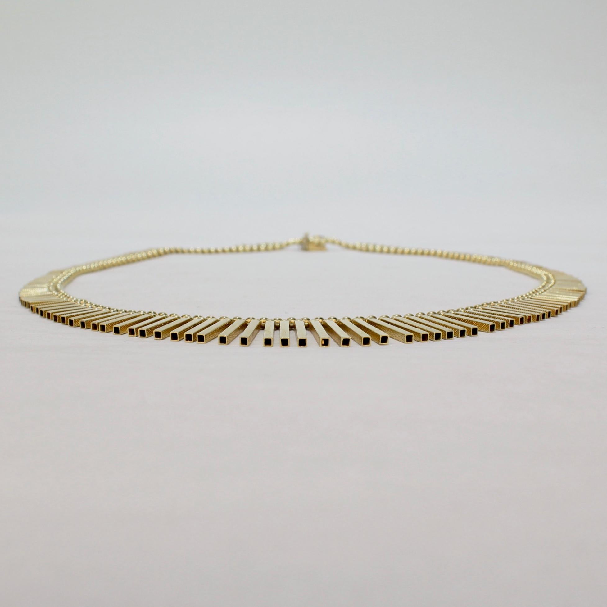 unoaerre gold necklace