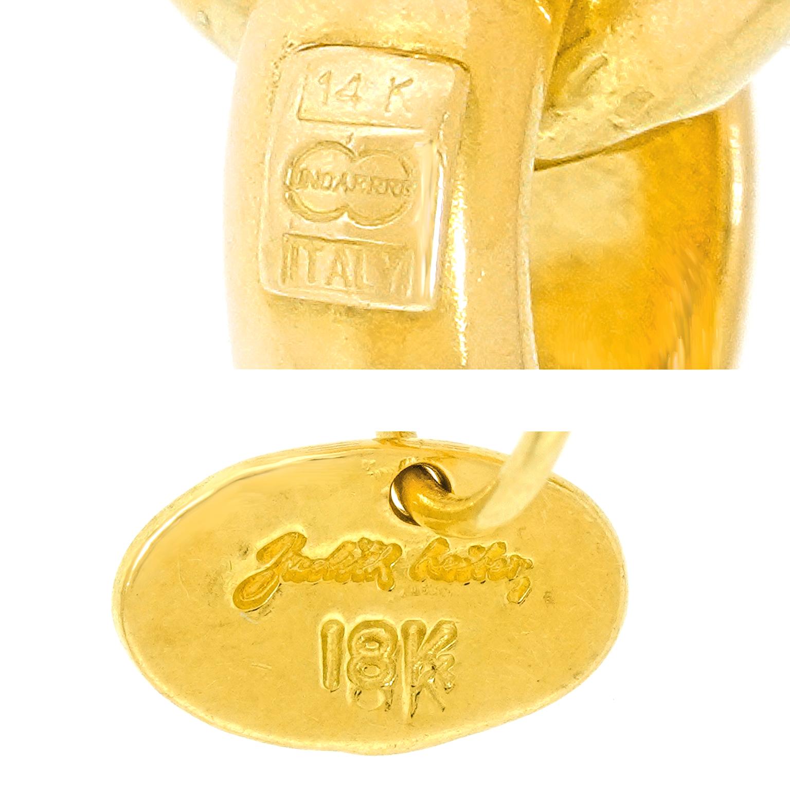 UnoAerre para Judtih Leiber Pulsera de oro amarillo en venta 1