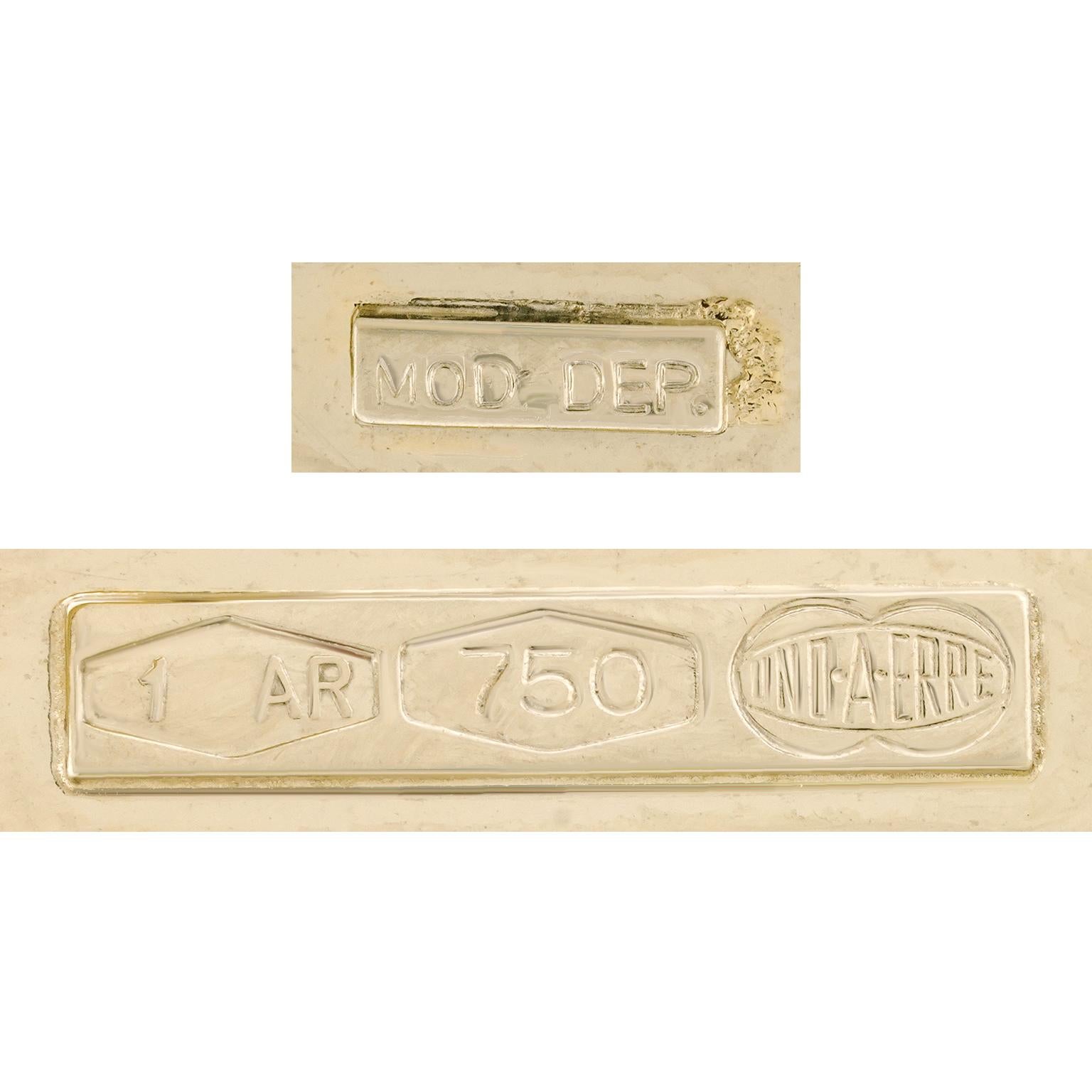 UnoAErre Bracelet en or Unisexe en vente