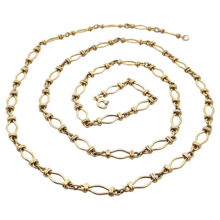 UnoAErre Italian Solid 14k Yellow Gold 36