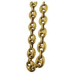 UnoAErre Mariner Link Necklace 18 karat Yellow Gold