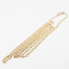 Unoaerre Yellow Gold 7.9 Grams Link Design Necklace