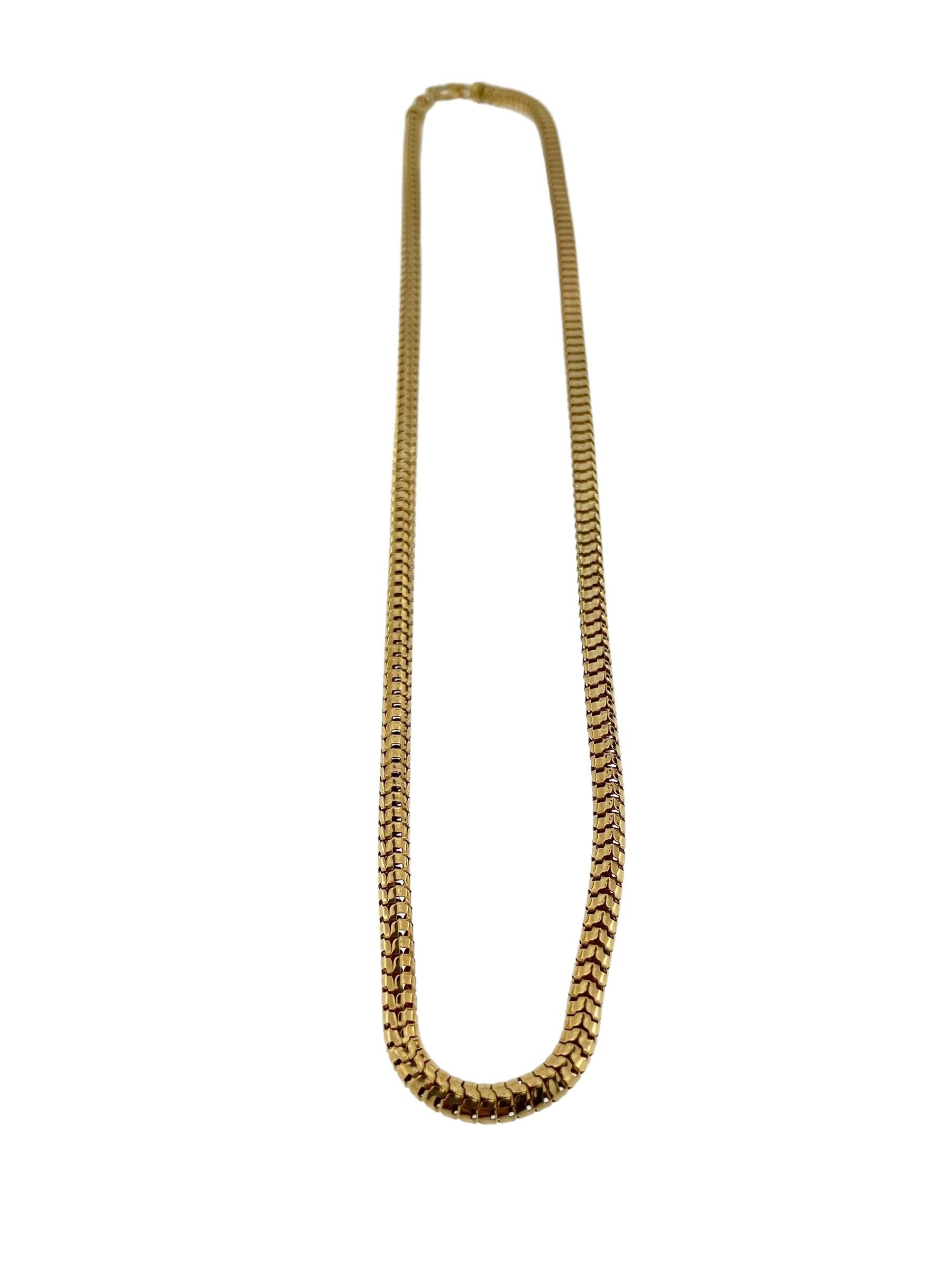 UnoAErre Yellow Gold Necklace For Sale 2