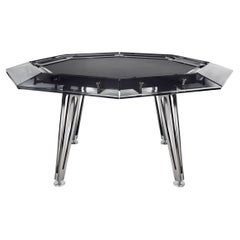 Unootto Black 8 Players Poker Table