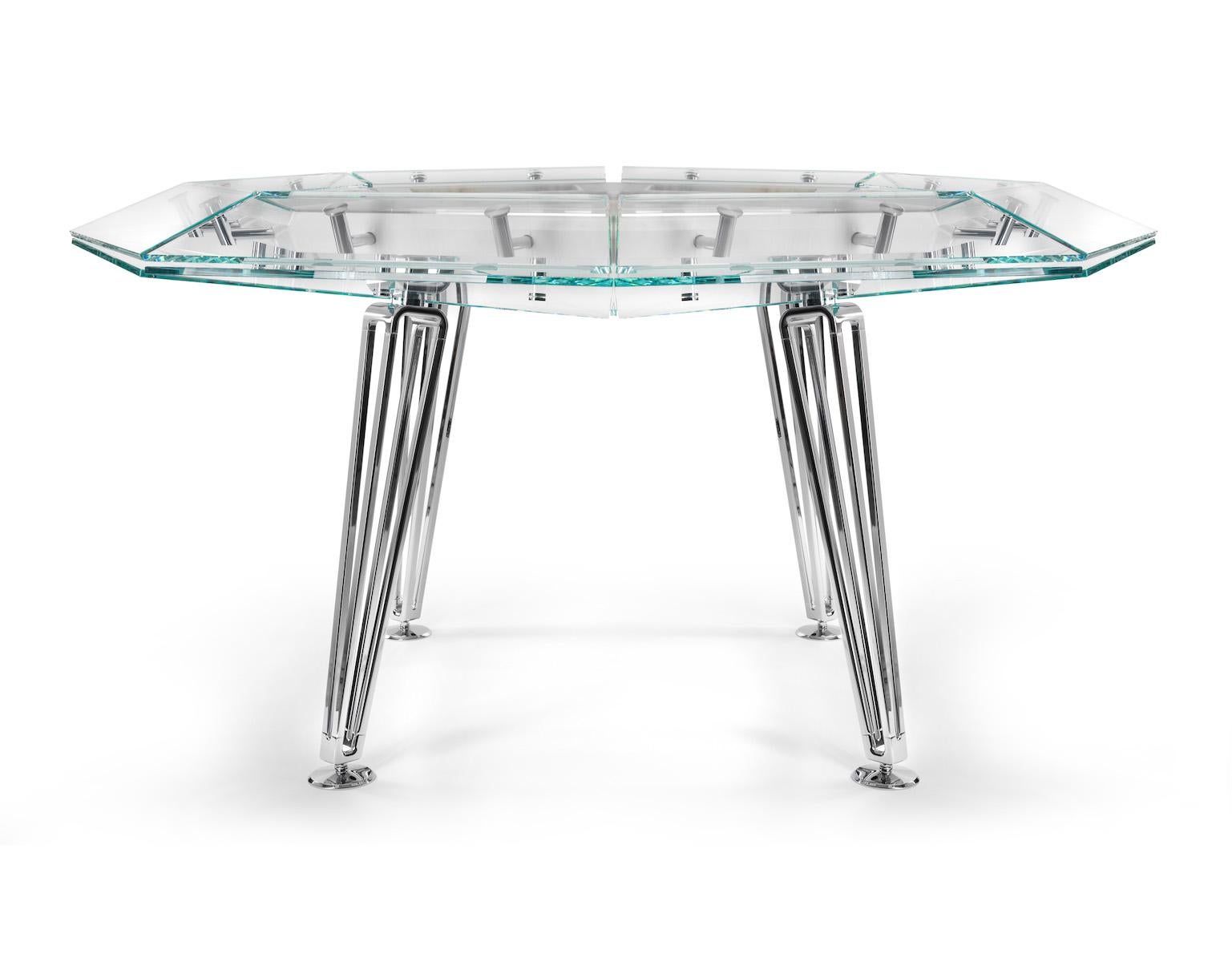 Unootto Marble, 8 Players, Contemporary Design Poker Table by Impatia For Sale 8