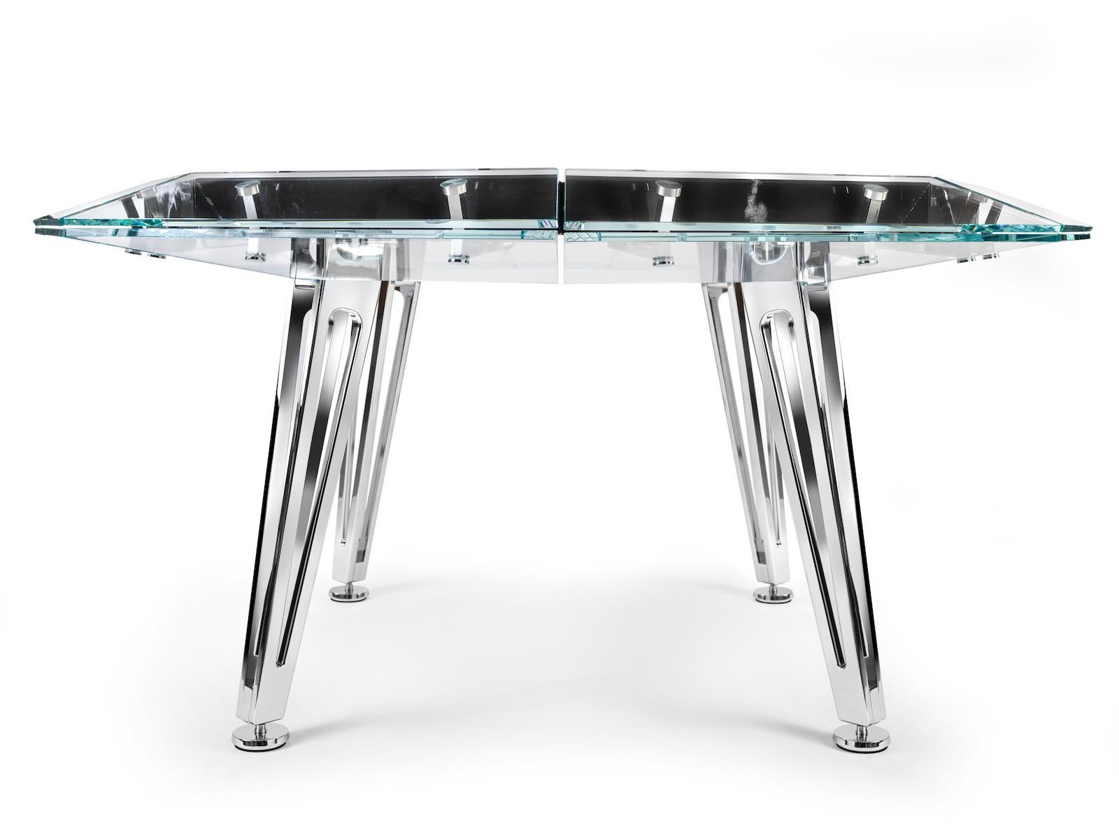 Unootto Marble, 8 Players, Contemporary Design Poker Table by Impatia For Sale 4