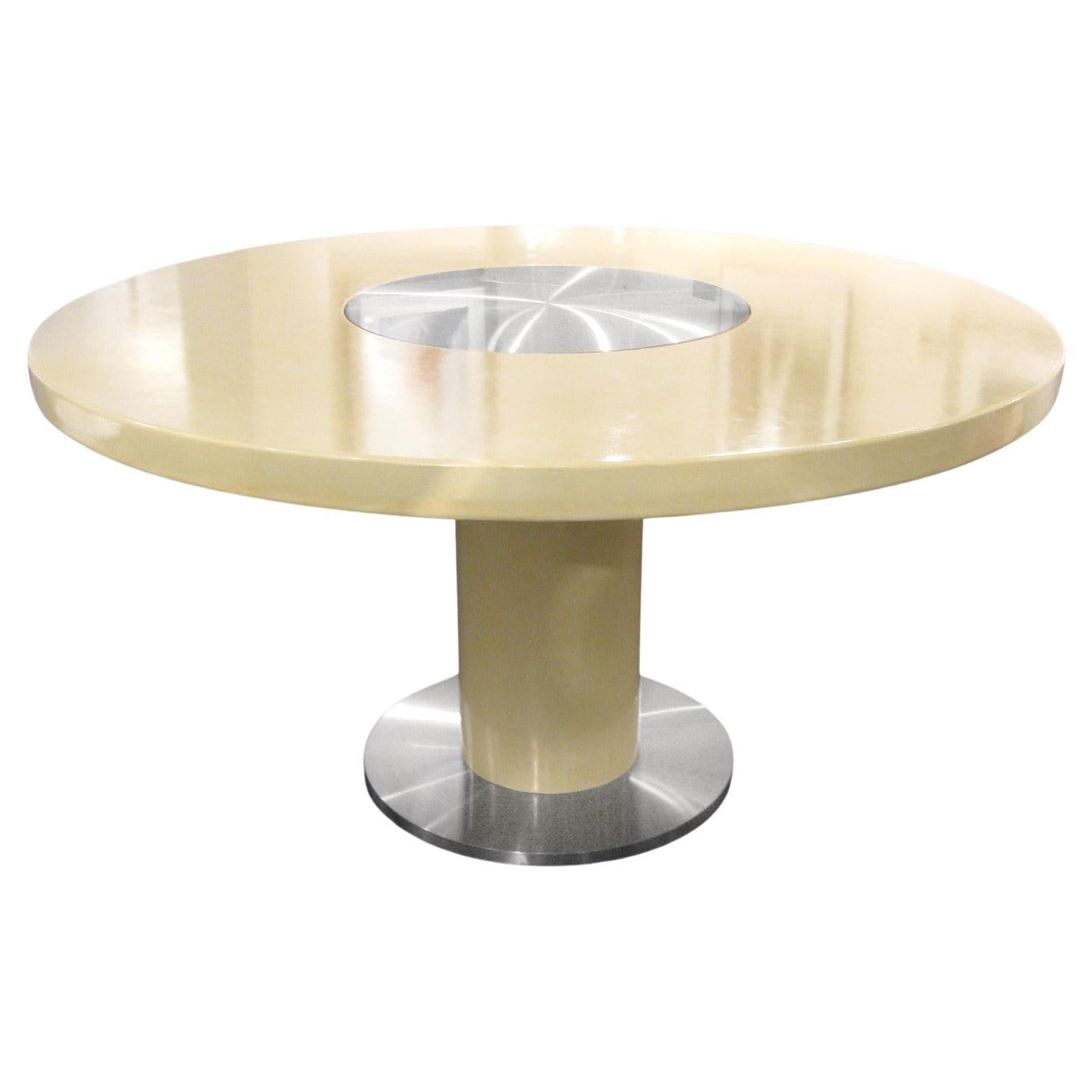 Willy Rizzo Unopiedi Dining Room Table