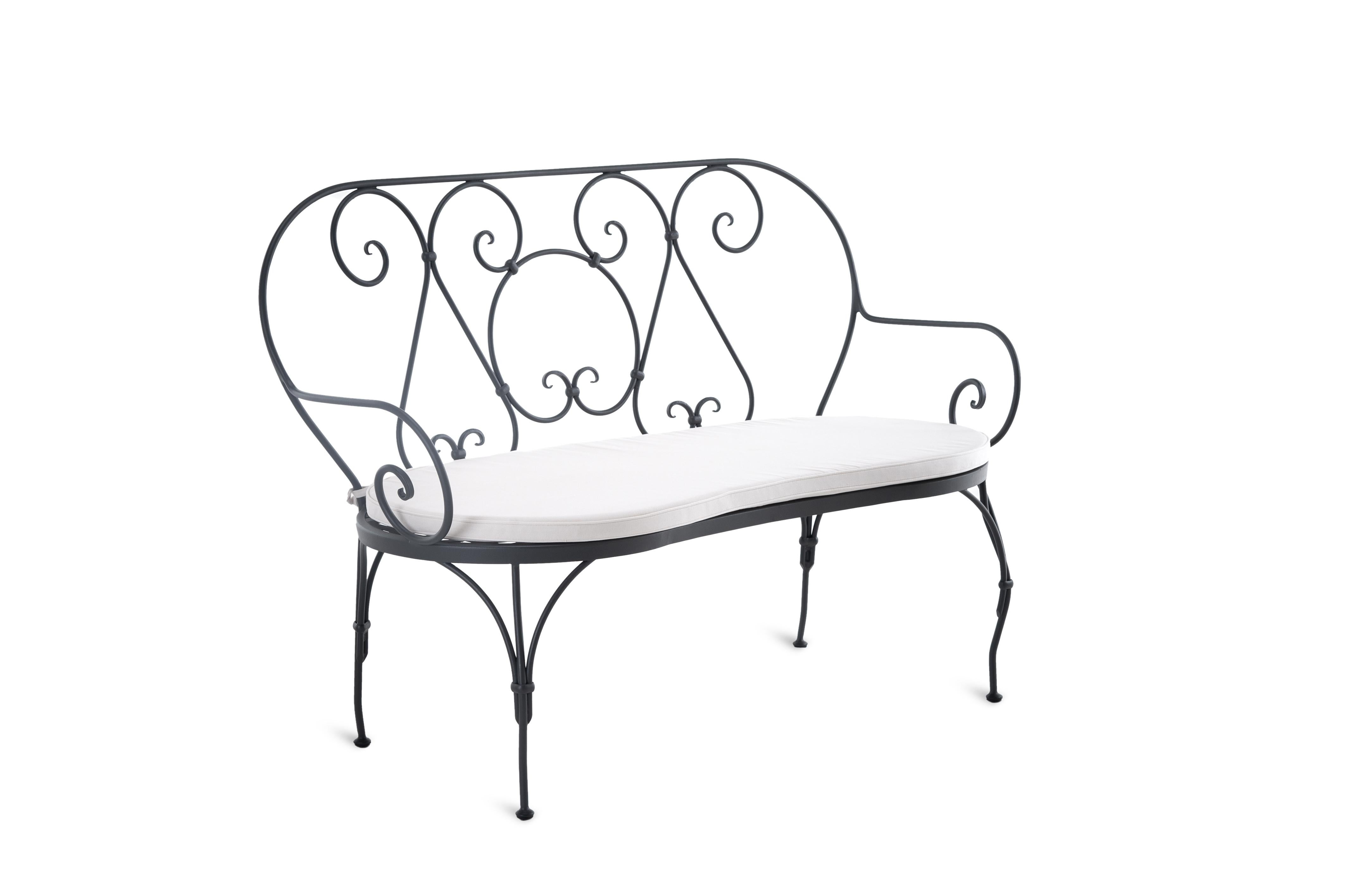 Unopiu' Aurora Bench Outdoor Collection For Sale