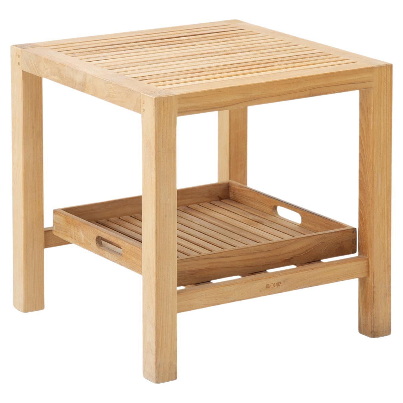 Unopiu' Chelsea Coffee Table Square Outdoor Collection For Sale