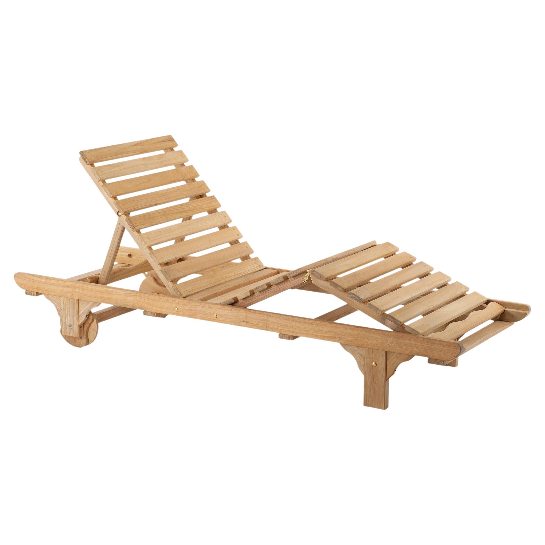 Unopiu' Chelsea Sunlounger Outdoor Collection For Sale