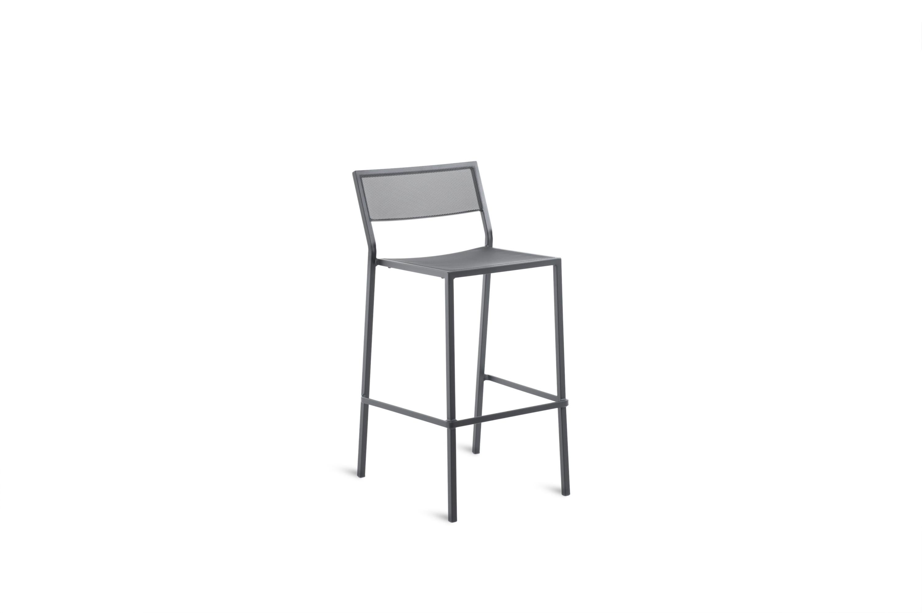Iron Unopiu' Conrad Stool Outdoor Collection For Sale
