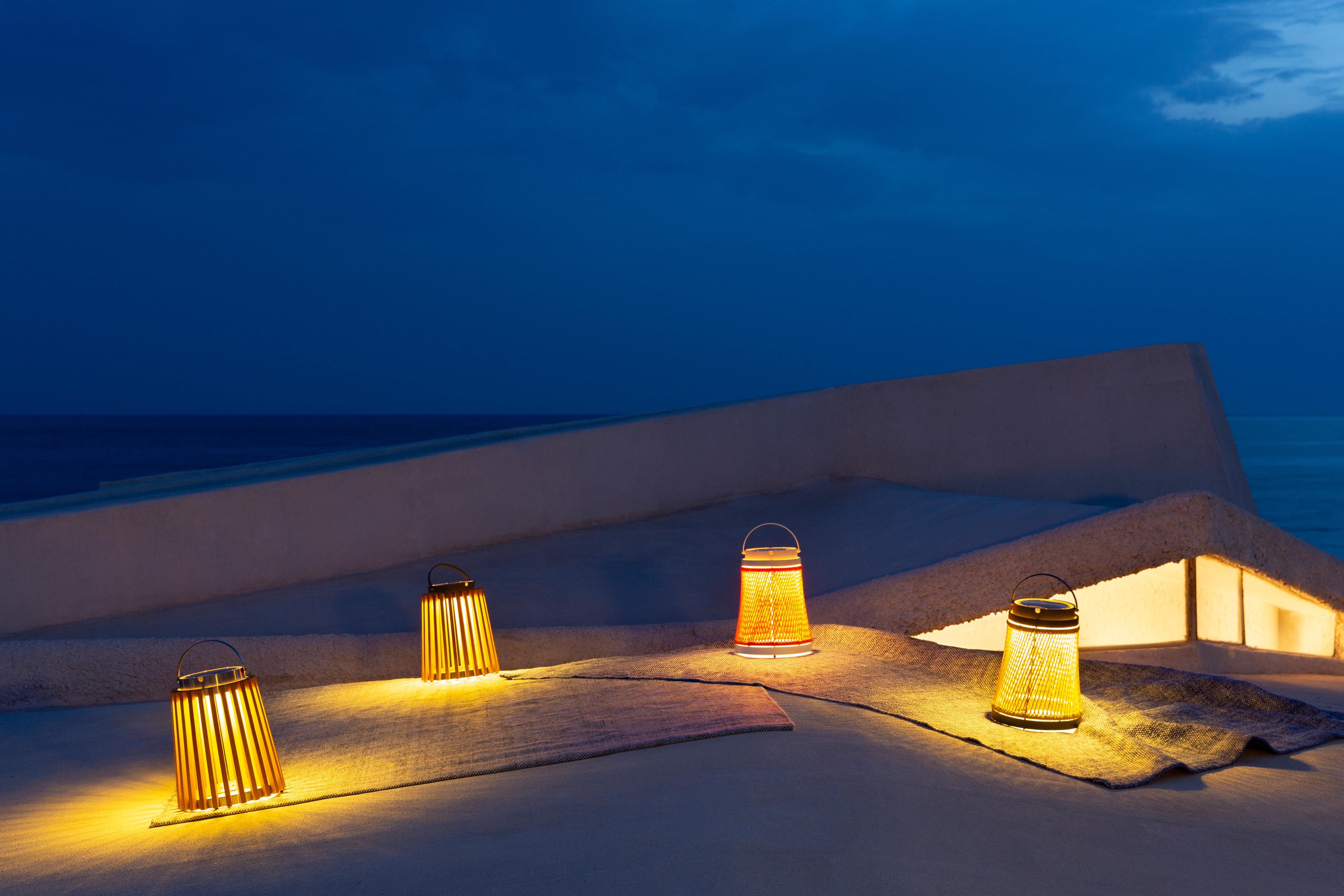 Italian Unopiu' Solare Lighting Outdoor Collection For Sale