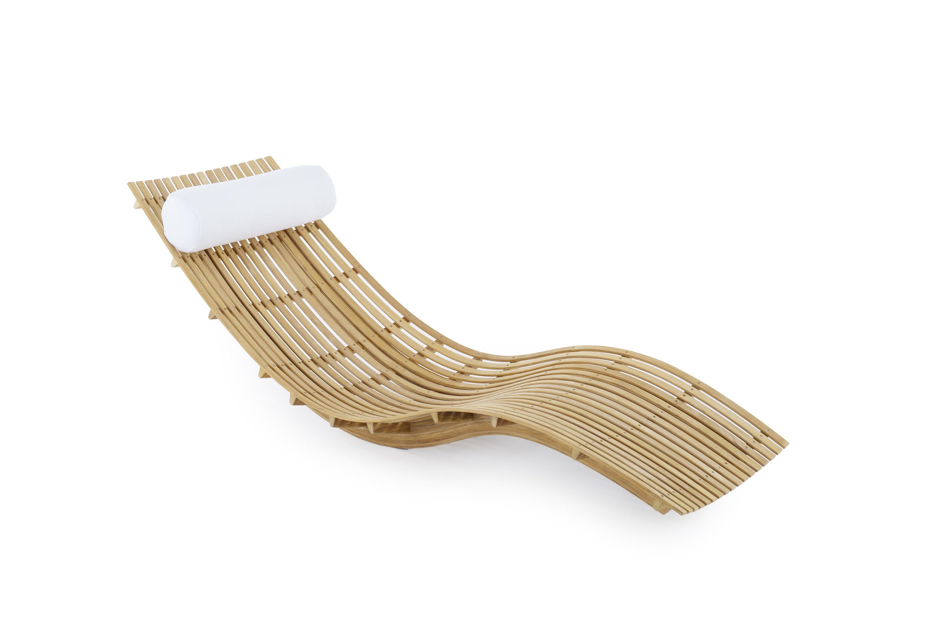 Italian Unopiu' Swing Sunlounger Outdoor Collection For Sale