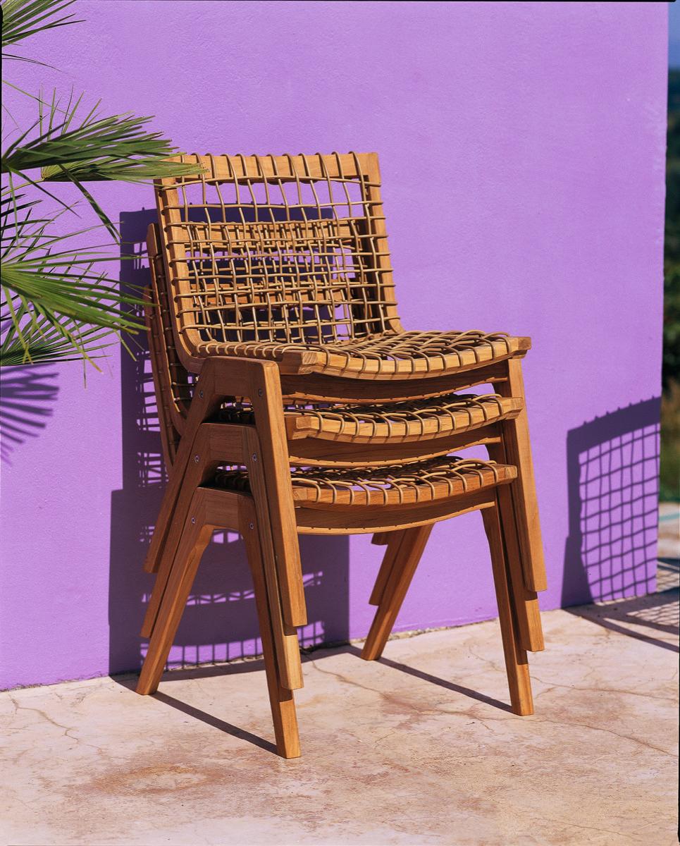 Italian Unopiu' Synthesis Armchair Outdoor Collection - IN STOCK For Sale