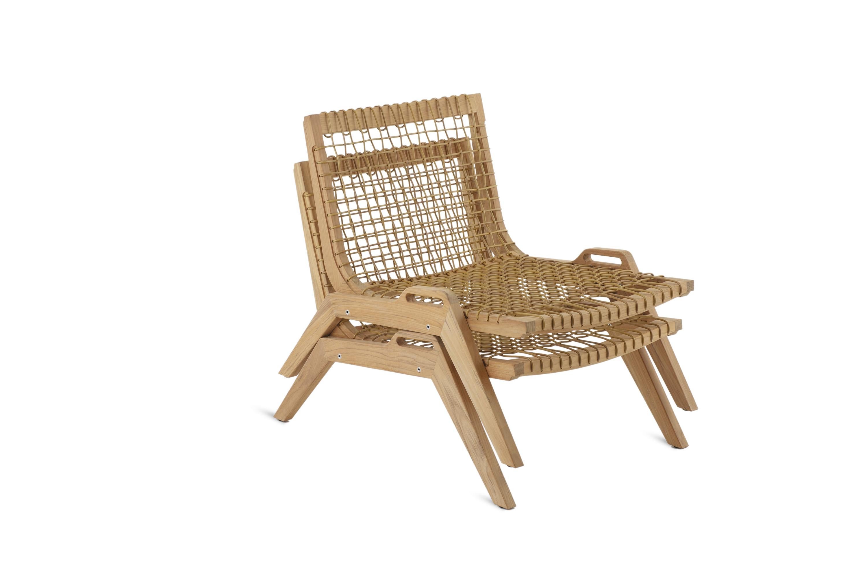 Unopiu' Synthesis Lounge Armchair Outdoor Collection - IN STOCK For Sale 4
