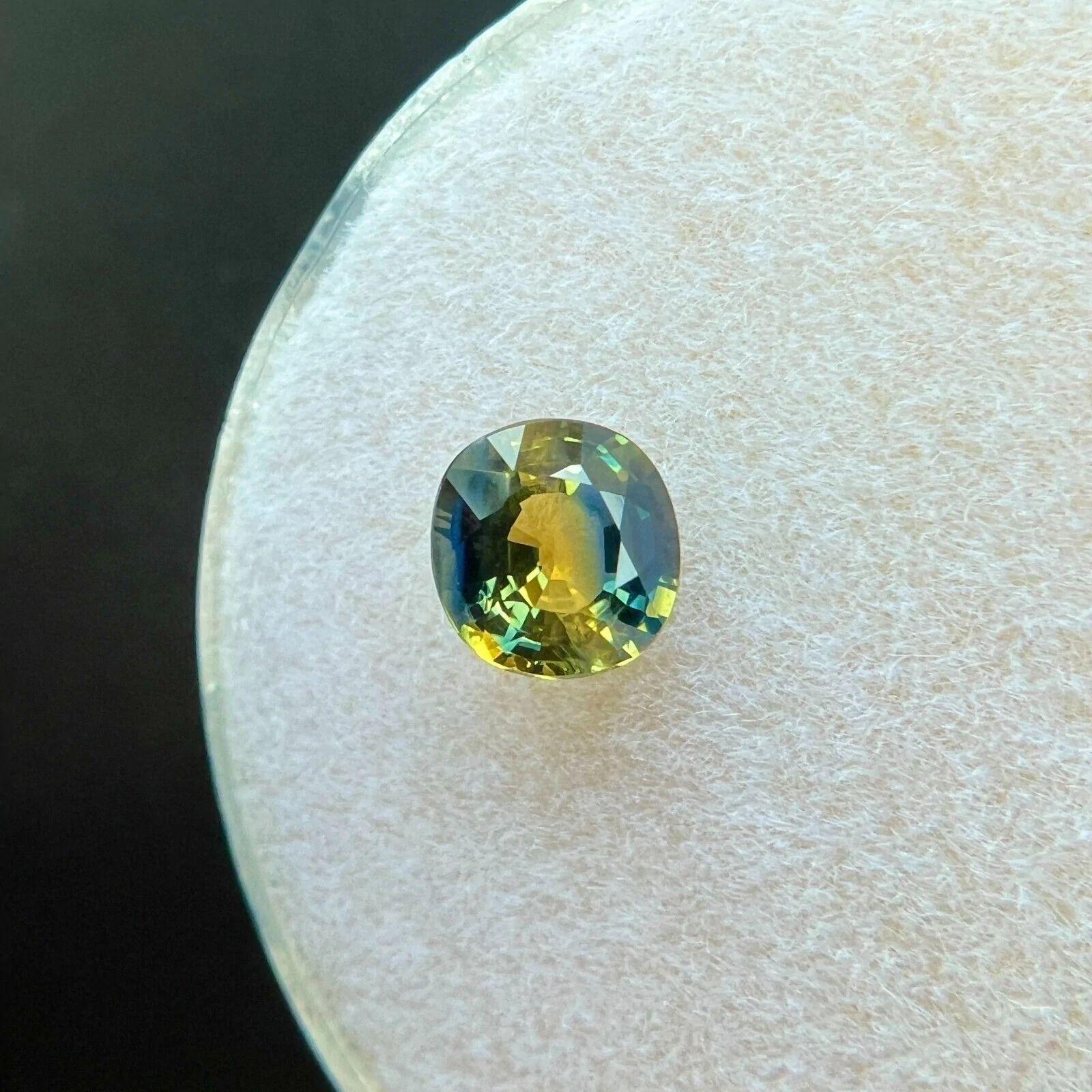 blue and yellow gems
