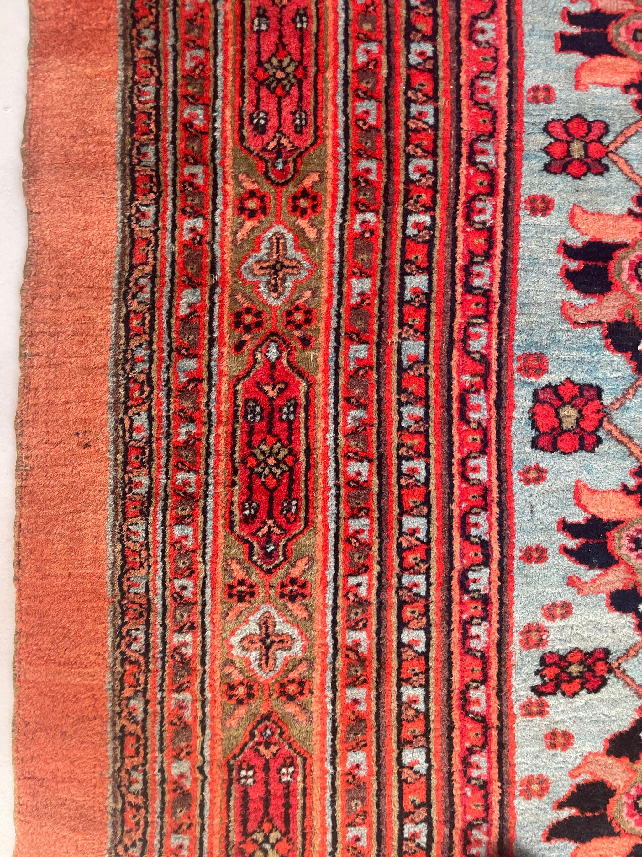 Hand-Knotted Unreal Palatial Antique Carpet Northeast Khorrassan Gem, c. 1910-30's For Sale