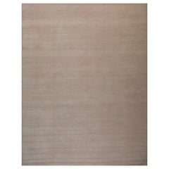 Unrefined Harmony Soft Handmade Solid 5x8 Ft Lotus Handloom Rug For Living Room