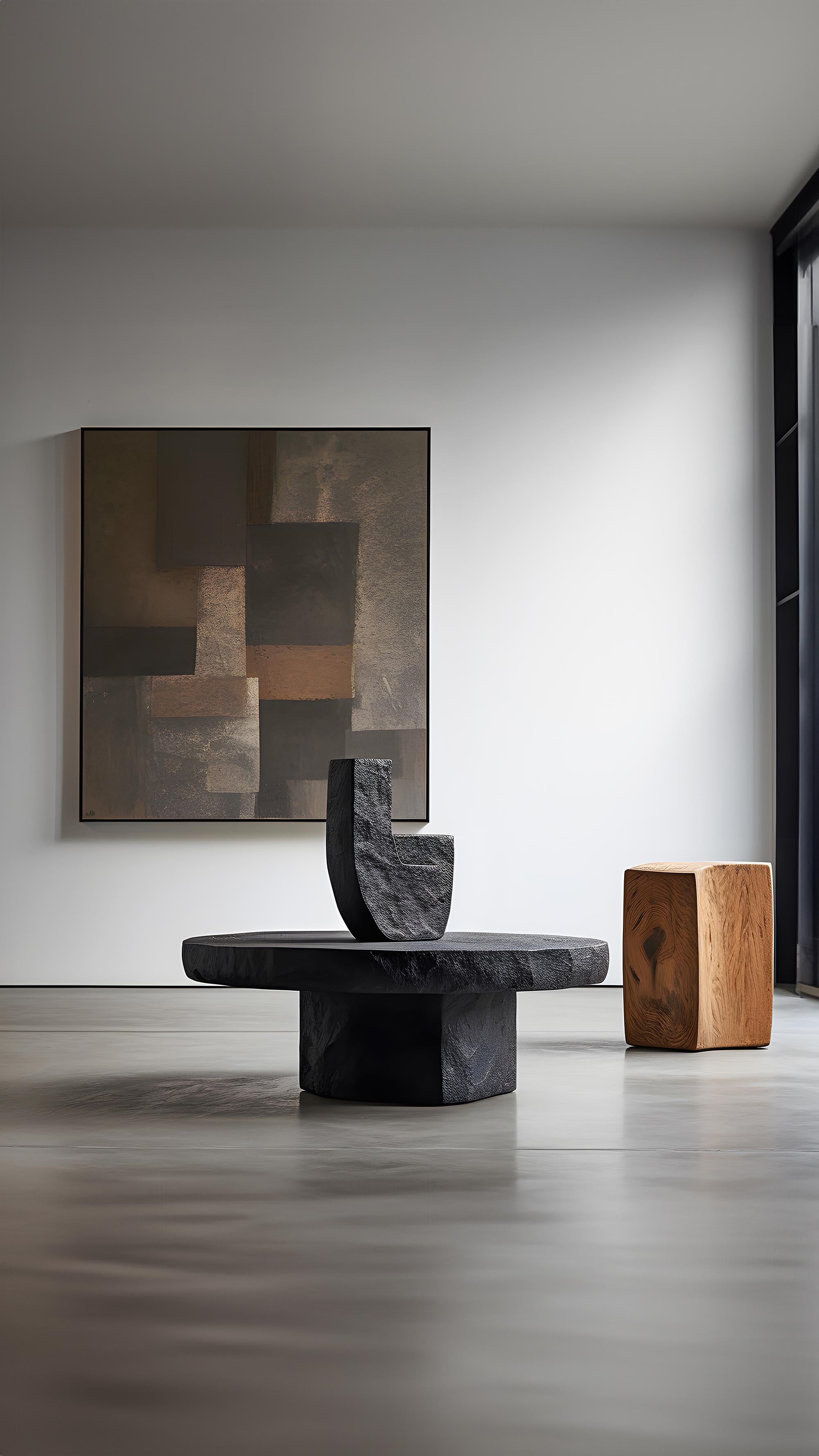 Unseen Force #11 Solid Wood Coffee Table by Joel Escalona, Decor Statement In New Condition For Sale In Ciudad de México, CDMX