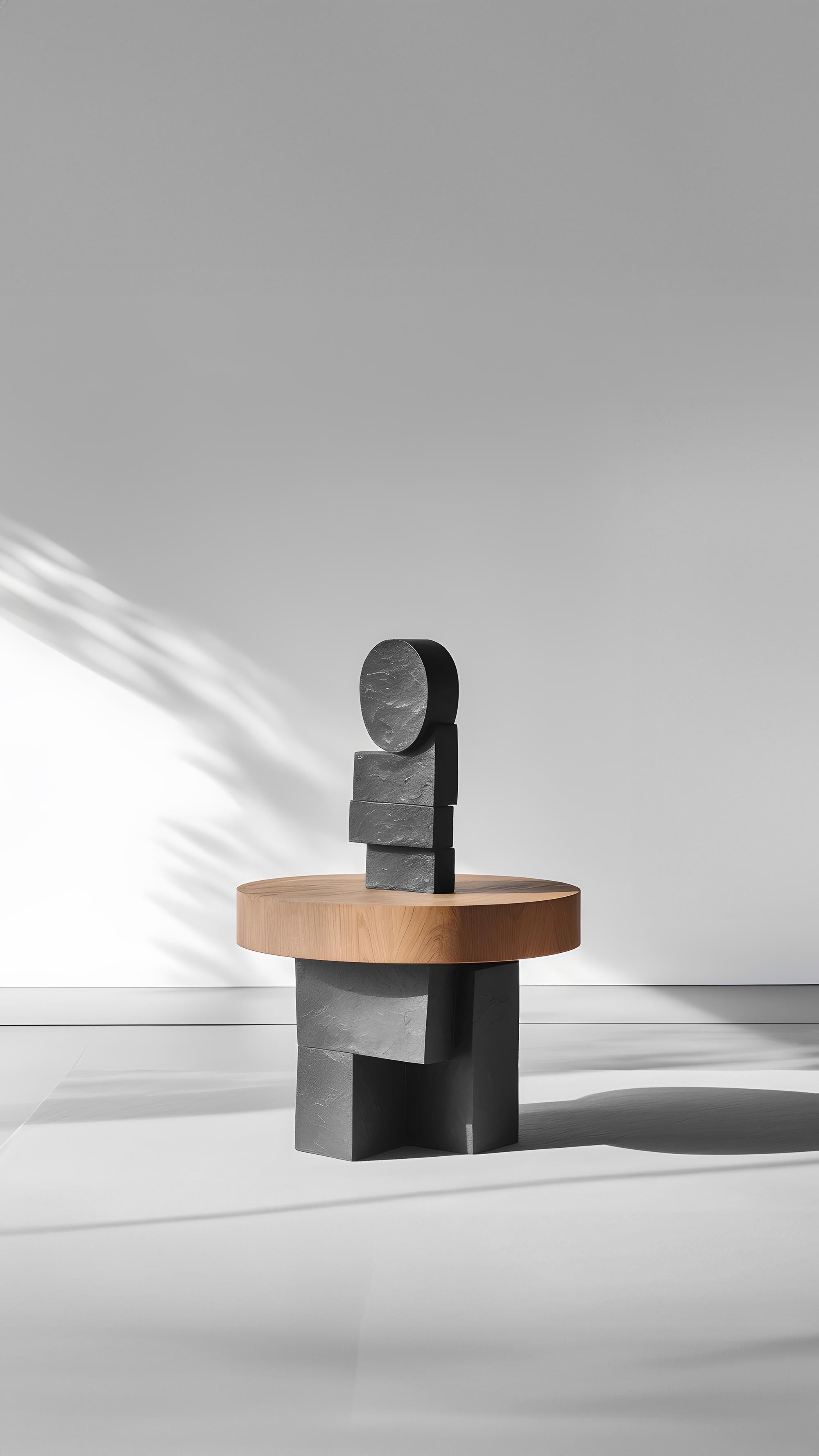 Mexicain Unseen Force #36 Joel Escalona's Sculpture-Style Solid Wood Table (en anglais) en vente