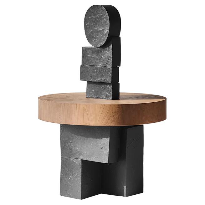 Unseen Force #36 Joel Escalona's Sculpture-Style Solid Wood Table (en anglais)