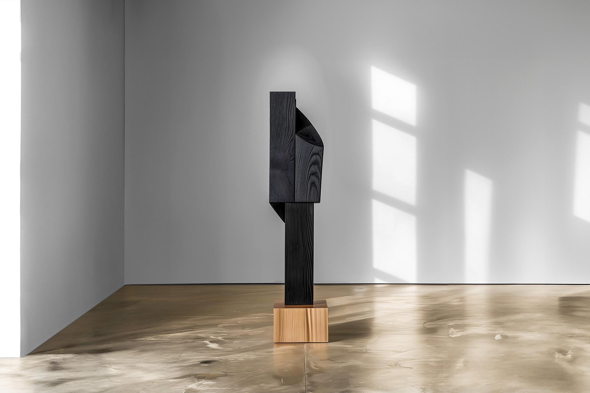 Unseen Force #52: Solid Oak Table, Joel Escalona's Functional Art
———
This monolithic sculpture, designed by the talented Artist Joel Escalona, is a towering example of beauty in craftsmanship. Hand and digital machine made; the standing sculpture