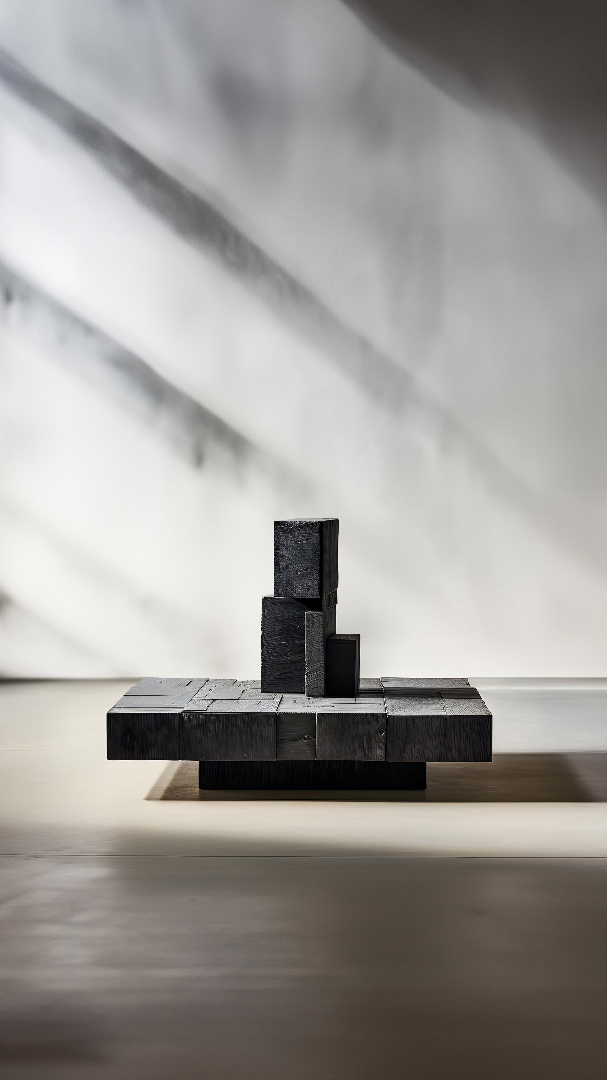 Unseen Force #55: Joel Escalona's Table, von Skulpturen inspiriertes Massivholz im Zustand „Neu“ im Angebot in Estado de Mexico CP, Estado de Mexico
