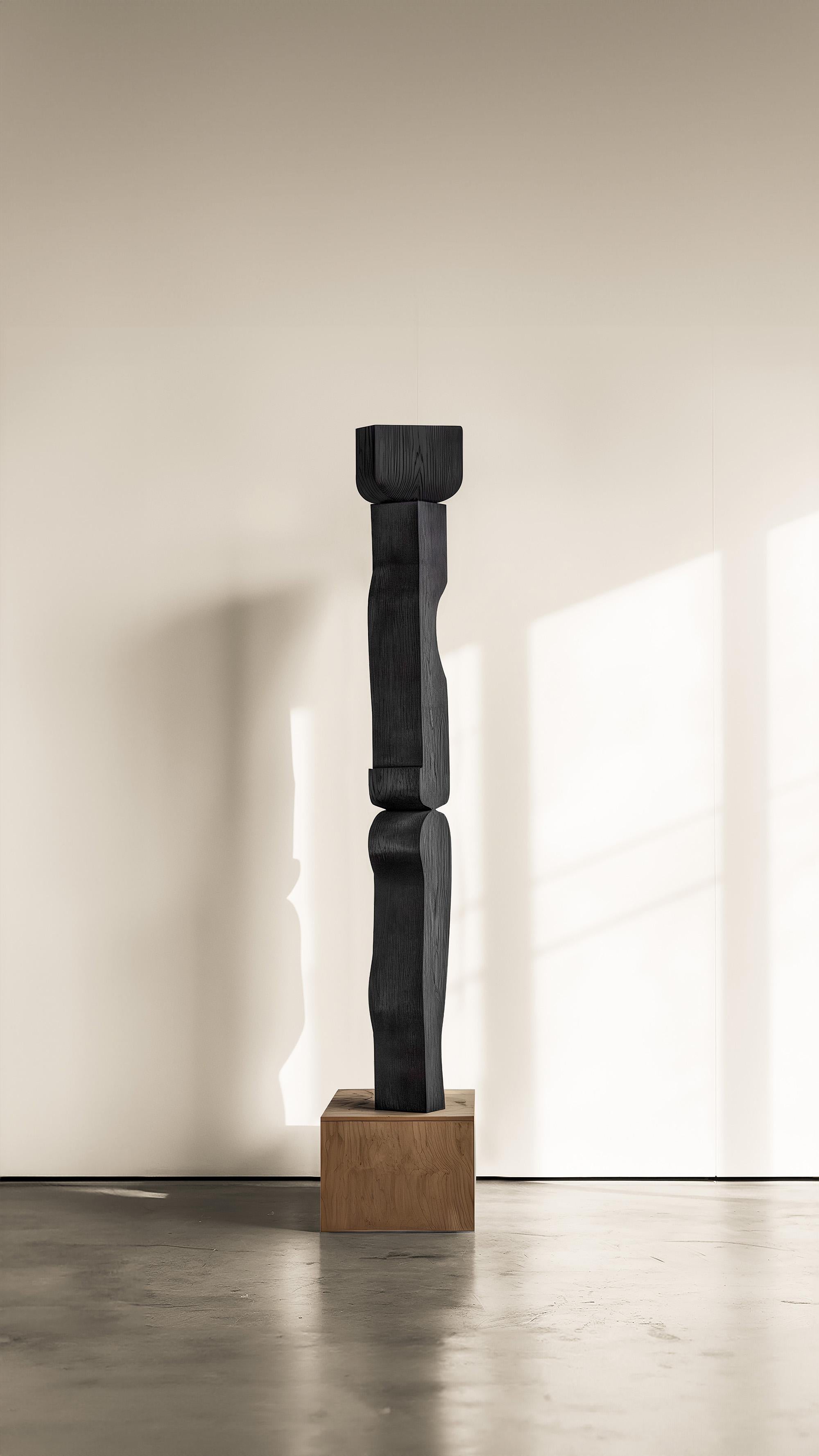 Scultura d'arte moderna in legno massiccio Unseen Force No41 di Joel Escalona In condizioni Nuovo in vendita a Ciudad de México, CDMX