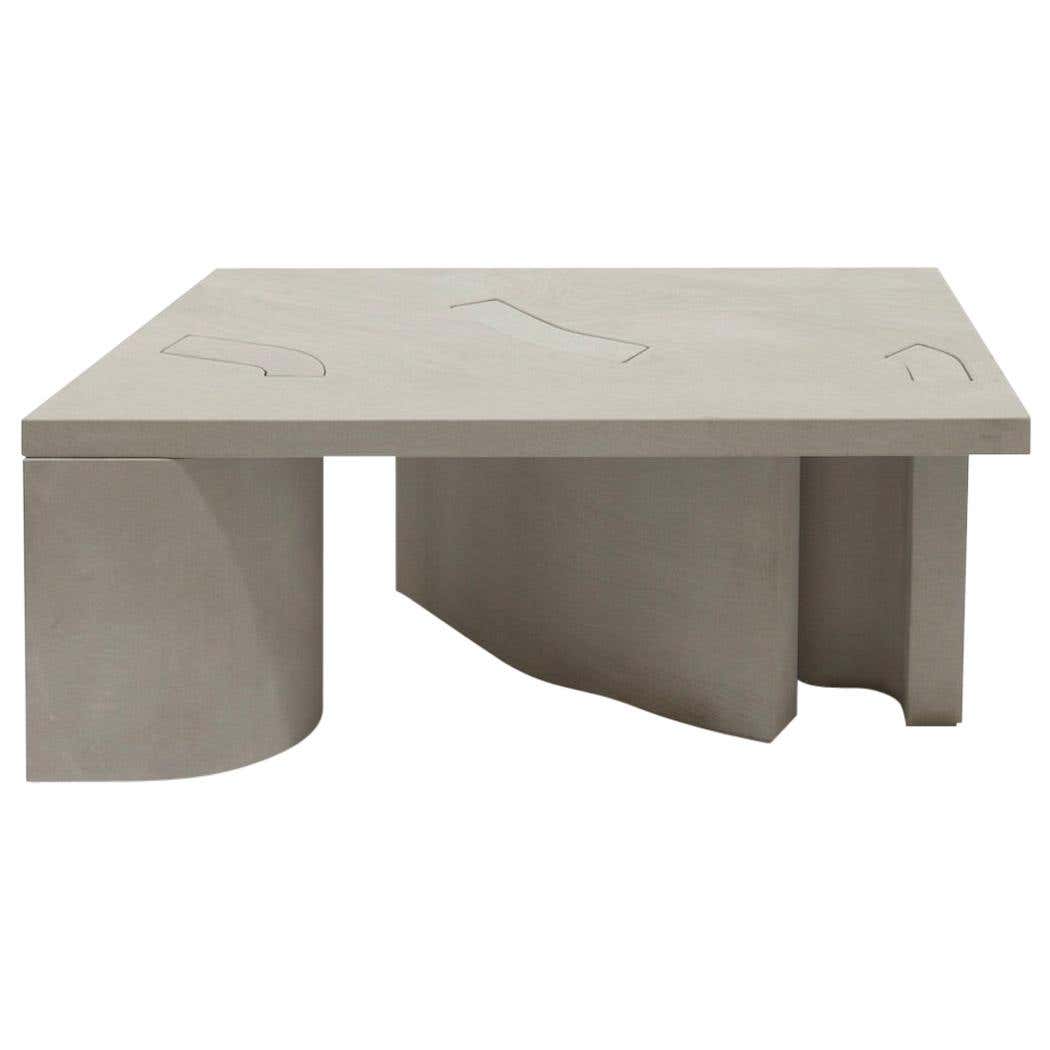 Unsighted Table 5 by Bahraini-Danish in Giallo Avorio Marble For Sale ...