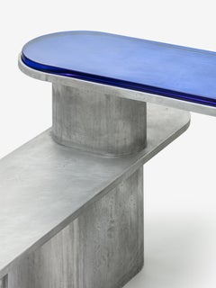 Unsighted Table Blue by Jeonghwa Seo