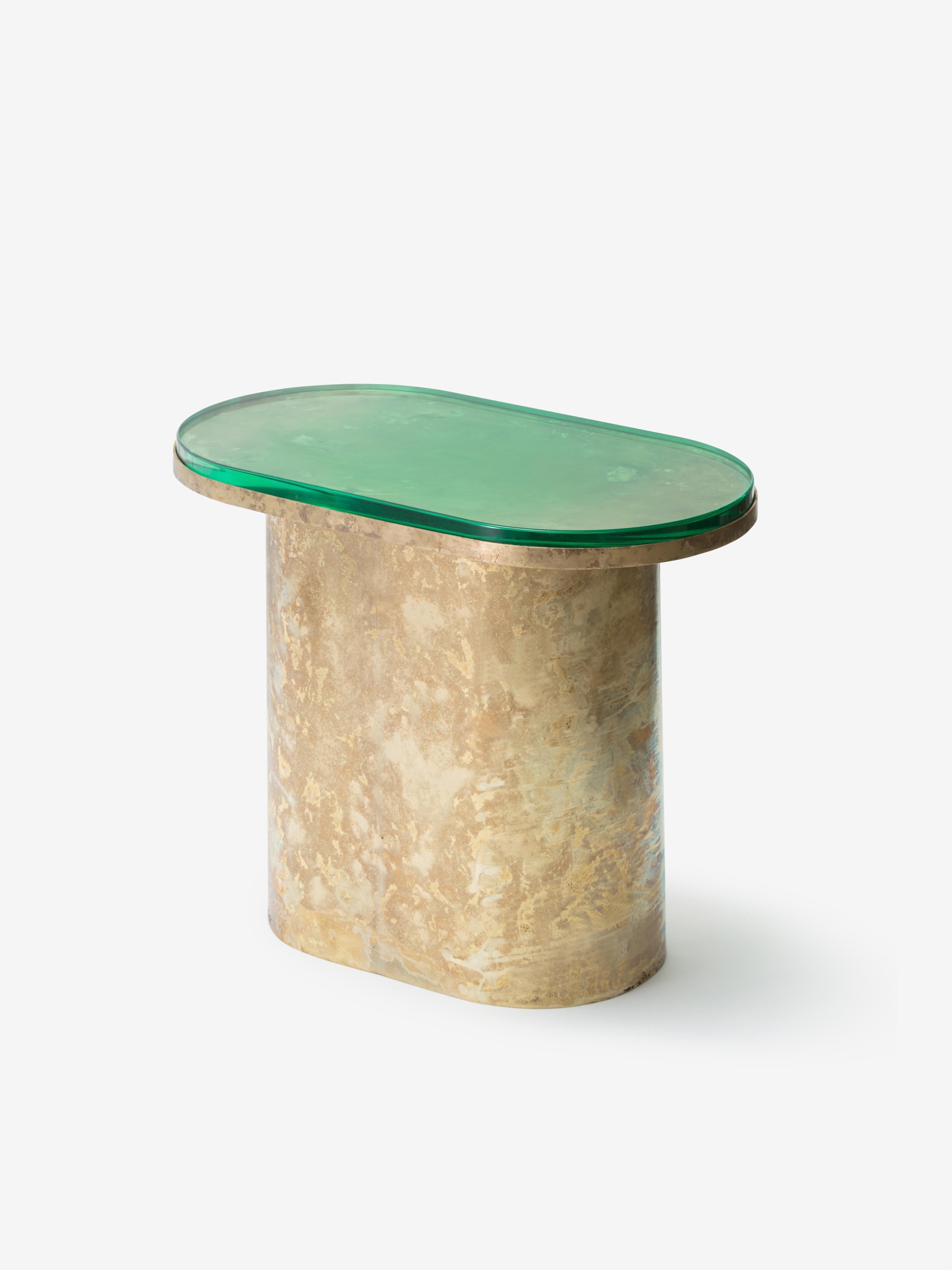 Unsighted Table Green by Jeonghwa Seo In New Condition For Sale In Pireaus-Athens, Greece