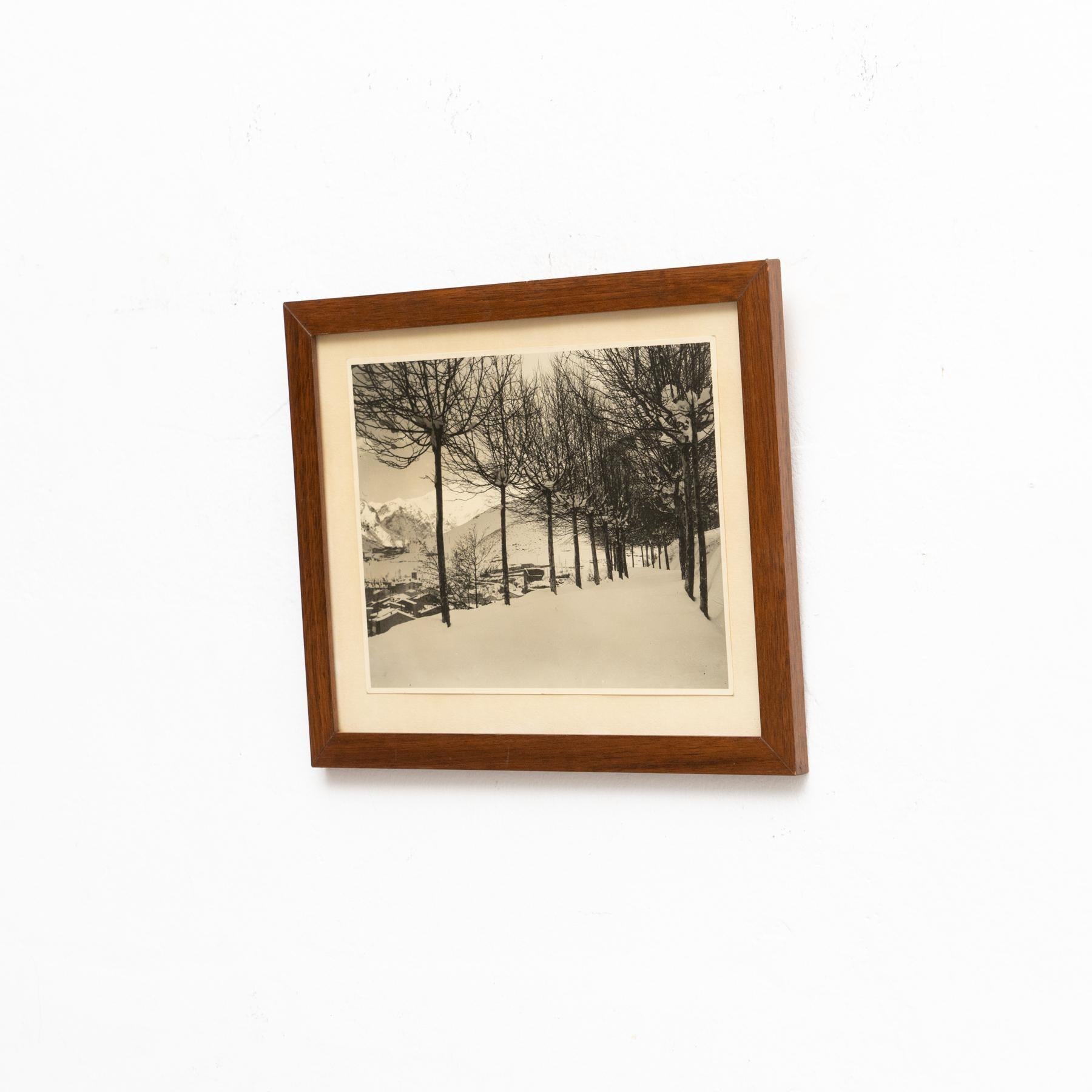 Fotografía enmarcada sin firmar, hacia 1960 en venta 7