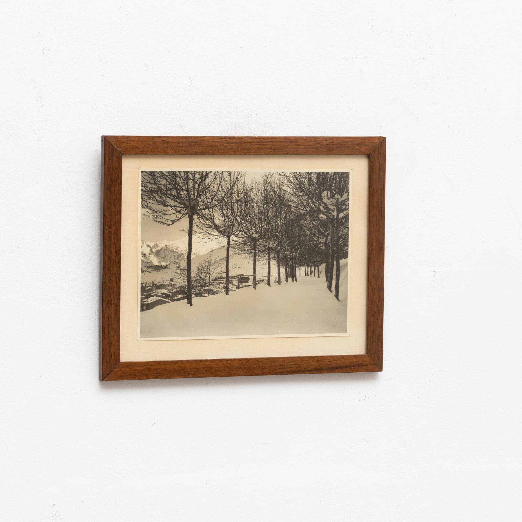 Fotografía enmarcada sin firmar, hacia 1960 en venta 8