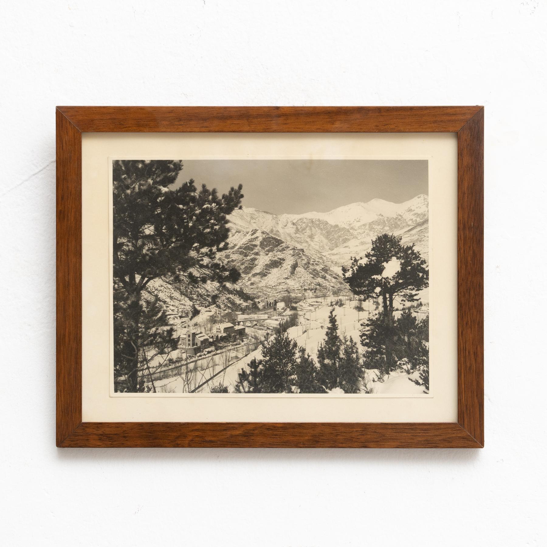 Mid-Century Modern Unsigned Framed Photography, circa 1960 For Sale