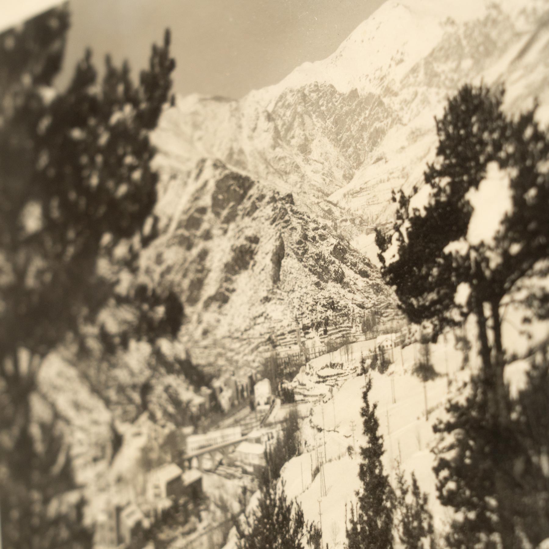Carta Fotografia con cornice non firmata, 1960 circa in vendita