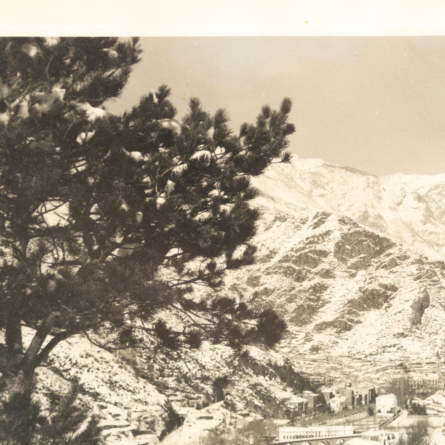 Fotografia con cornice non firmata, 1960 circa in vendita 1