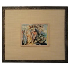 Unsigned, Oil on Canvas, "Celestial"